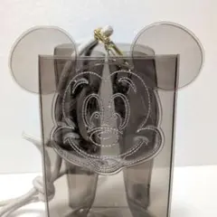 Disney ミッキー ペットボトルカバー ストラップ付き クリア