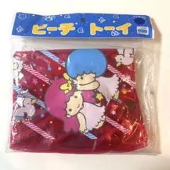 1998年 キキララ 浮き輪 90×90 星形 サンリオ リトルツインスターズ
