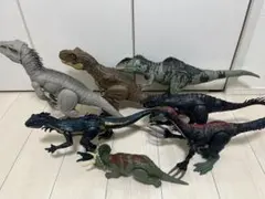 【3/18まで】マテル　ジュラシックワールド　まとめ売り　7種類