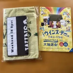 JRA 競馬 ウィンズデー フェイスタオル＆ハンドタオルのサムネイル