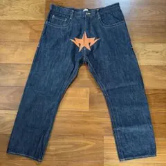 アベイシングエイプ NIGO期 スタープリント デニム ショートパンツ XL