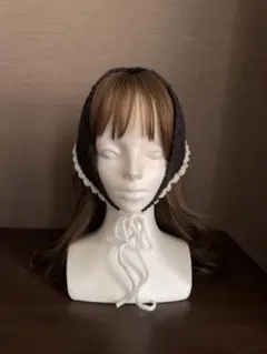 バブーシュカ ボンネット イヤーマフ ヘアドレスヘッドドレス