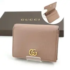 ✨Sランク✨ GUCCI ミニ財布 マーモント プチマーモント ダブルG 赤色