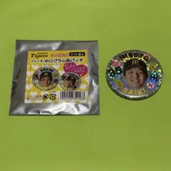 阪神タイガース ハートホログラム缶バッジ 才木浩人