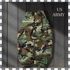 7793/US ARMYウッドランド迷彩ミリタリーカーゴパンツダブルニーM/R