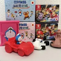 ハッピーセット　ドラえもん マリオカート ミニカーセット