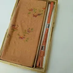 最低価格冬用帯揚げ帯締めセット 正絹 未使用 No630