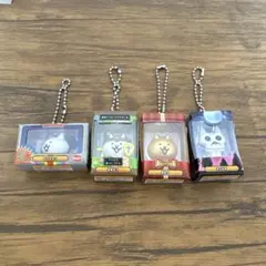 にゃんこ大戦争　チョコボックス　フィギュア4点