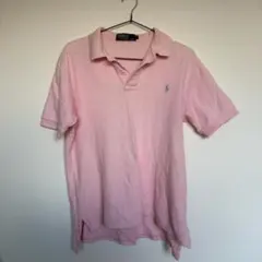 Polo by Ralph Lauren ピンク ポロシャツ L