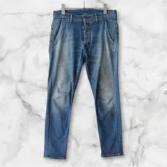 MR.OLIVE/ストレッチ ストレートデニム ボタンフライ Mサイズのサムネイル