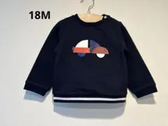 jacadi ⭐︎新品⭐︎ クルマプリント入り裏起毛18M在庫1点