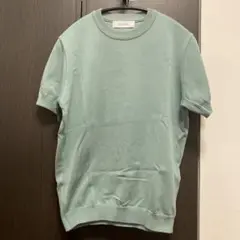 【美品】アウール / ニットティーシャツ　ソリッド