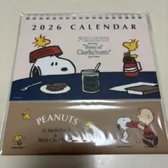 PEANUTS 2026年 卓上カレンダー