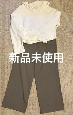 ベージュ カジュアルパンツ