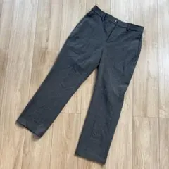 美品です！ユニクロ　ヒートテック グレー スラックス(Sサイズ)