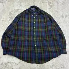 SPECIALTY COLLECTION　シャツ　XL　グリーン　古着