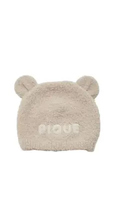 【新品未使用】 ジェラートピケ パウダーベアキャップ