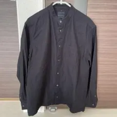 スタンドカラー シャツ