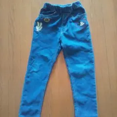 ミッキーマウス刺繍ボトムス