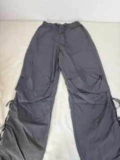 GU ナイロンカーゴパンツ グレー S