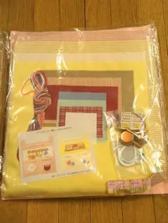 フェリシモ手芸キット アップリケでつづる お店やさんウォールポケット