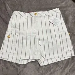 HEATAX機能付きストライプパンツ Lサイズ