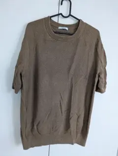 値下 美品 SLOANE 半袖コットンニット