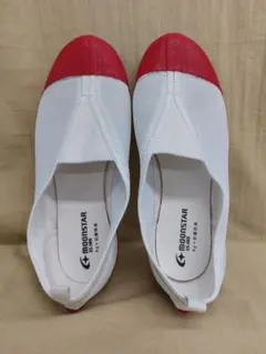 【新品未使用】ムーンスター 上履き カラーメッシュ02 25.5cm レッド