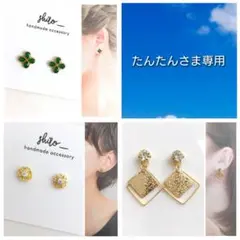 たんたん様 リクエスト 3点 まとめ商品 貼るピアス