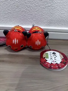 赤べこフレンズ ぬいぐるみ マスコット 2個セット