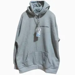 【新品】グレー パーカー 裏起毛 ゆったり おしゃれ レディース メンズ