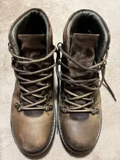 レザー ハイカットブーツ ブラウン