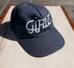 life mania girlz キャップ　ネイビー