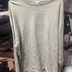 AMERICAN HOLIC グリーン 長袖Tシャツ L