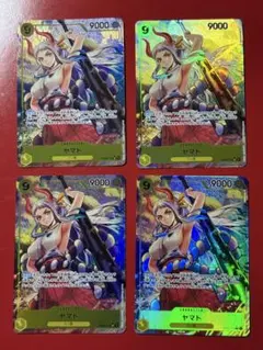 【プレイ用】ワンピースカード ヤマト SRパラレル 4枚
