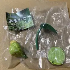 あまやどり マスコットフィギュア セキセイインコ グリーン
