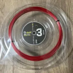 GOSEN ゴーセン G-SPIN 3 レッド 1.23mm 12.2mカット