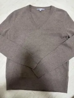 UNIQLO ブラウン セーター Sサイズ　カシミヤ100%