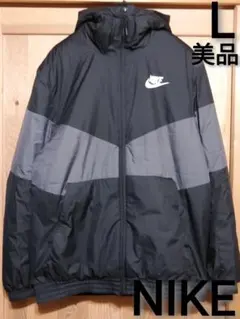 NIKE　Lサイズ　中綿Wジップフーディー