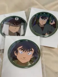 忍たま乱太郎 食満留三郎 缶バッジ 3個セット