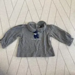 BeBe グレー 長袖トップス 80