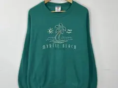 JERZEES MYRTLE BEACH スウェット グリーン