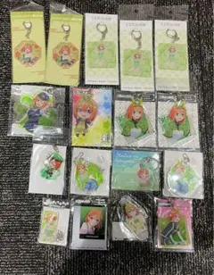 5-0531-7 五等分の花嫁　アクリルキーホルダー　四葉