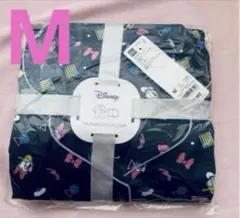 GU サテンパジャマ　ディズニー　ドナルド　デイジー　半袖　レディースM