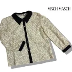 MISCH MASCH 長袖ブラウス Mサイズ アイボリー/ブラック