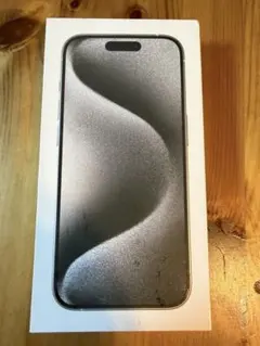iPhone 15 Pro 256GB 国内版SIMフリー ホワイトチタニウム