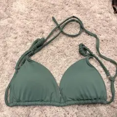 ALEXIA STAM グリーン ビキニブラ S