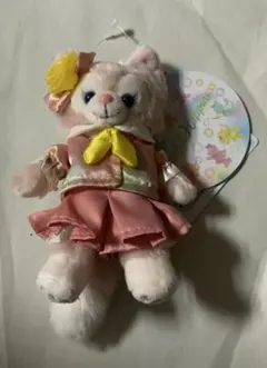 ダッフィー&フレンズ２０周年 カラフルハピネス ぬいぐるみバッジ リーナベル