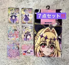 s*k様 プリキュア　キュアアルカナ・シャドウ　しまむら　タオル　カード　ヘアゴ