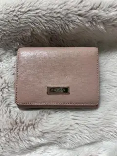 FURLA 三つ折り財布　ピンク
